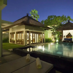 Отель Bali baliku Private Pool Villas 4* Вилла с различными типами кроватей фото 8
