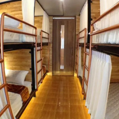 Sleep Owl Hostel Кровать в общем номере с двухъярусной кроватью фото 16