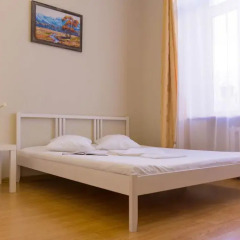 Аскет Отель на Комсомольской 3* Бюджетный двухместный номер с двуспальной кроватью и общей ванной с двуспальной кроватью фото 4