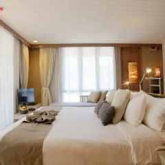 Отель Twin Lotus Koh Lanta 4* Вилла с различными типами кроватей фото 15
