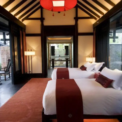 Отель Banyan Tree Lijiang 5* Вилла с различными типами кроватей фото 6