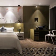 Paco Hotel Guangzhou Gangding Metro Branch 4* Номер Делюкс с различными типами кроватей фото 4