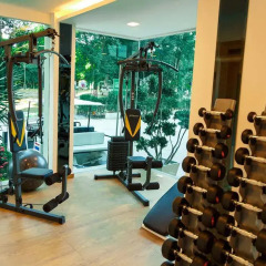 Отель City Garden Tropicana Condo Паттайя фитнесс-зал