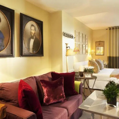 Отель Hôtel Sainte-Beuve 4* Стандартный номер с различными типами кроватей фото 3