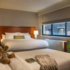 Отель Courtyard by Marriott New York City Manhattan Fifth Avenue Стандартный номер с различными типами кроватей фото 2