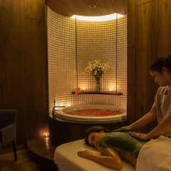Отель Marriott Sukhumvit Бангкок сауна