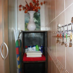 Апартаменты Brīvības Street Studio Apartment ванная