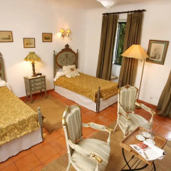 Отель Quinta Da Praia Das Fontes 4* Улучшенный номер с различными типами кроватей фото 5