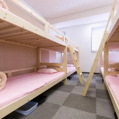 81's Inn Fukuoka - Hostel Кровать в женском общем номере с двухъярусной кроватью фото 7