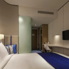 Отель Holiday Inn Express Singapore Katong 3* Стандартный номер с различными типами кроватей фото 2