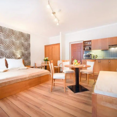 Апартаменты Andel Apartments Praha Апартаменты с разными типами кроватей фото 23