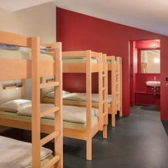 Youth Hostel Bern Кровать в общем номере с двухъярусной кроватью фото 2