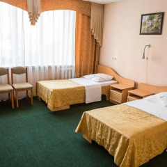 Гостиница Городки Номер с общей ванной комнатой с различными типами кроватей (общая ванная комната) фото 10