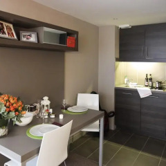 Отель Aparthotel Adagio Marseille Vieux Port 4* Студия с различными типами кроватей фото 7