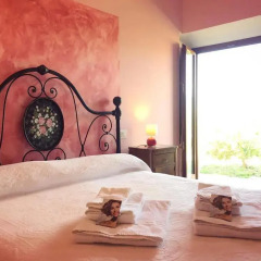 Отель Agriturismo IPoderi Pietraporciana Кьянчиано Терме комната для гостей фото 2