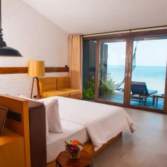 Отель Baan Talay Resort 3* Бунгало с различными типами кроватей фото 9