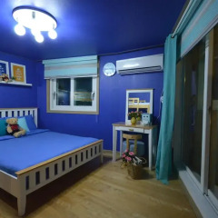 Отель Han River Guesthouse 2* Семейная студия с двуспальной кроватью фото 28