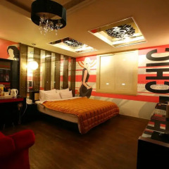 Haeundae Grimm Hotel 2* Номер Делюкс с различными типами кроватей фото 7
