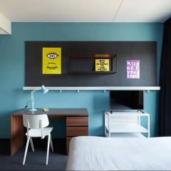 The Student Hotel Amsterdam City 4* Номер Делюкс с различными типами кроватей фото 3