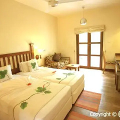 Отель Siddhalepa Ayurveda Health Resort 4* Улучшенный номер с различными типами кроватей фото 6