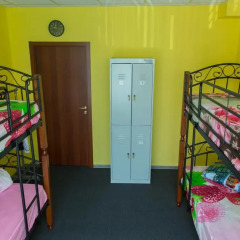 Saratovskiy Hostel Кровать в общем номере с двухъярусной кроватью фото 7