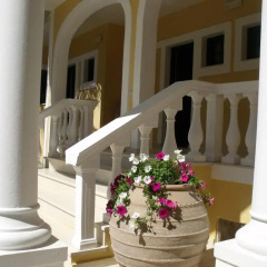 Отель Avra Sea View Paradise Pool Aparthotel Греция, Сивота - отзывы, цены и фото номеров - забронировать отель Avra Sea View Paradise Pool Aparthotel онлайн балкон
