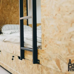 Гостиница SolHostel Кровать в общем номере с двухъярусной кроватью фото 2