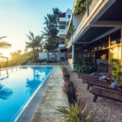 Отель Amba Ayurveda Boutique Hotel Шри-Ланка, Пляж Golden Mile - отзывы, цены и фото номеров - забронировать отель Amba Ayurveda Boutique Hotel онлайн бассейн фото 3