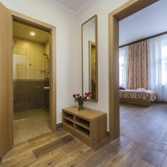 Отель Aparthotel Lublanka 3* Стандартный номер с различными типами кроватей фото 9
