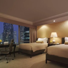 Отель Conrad Hong Kong 5* Представительский номер с различными типами кроватей фото 11