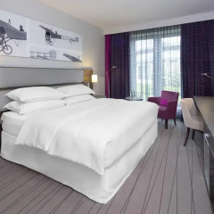 Sheraton Duesseldorf Airport Hotel 4* Представительский номер разные типы кроватей фото 2