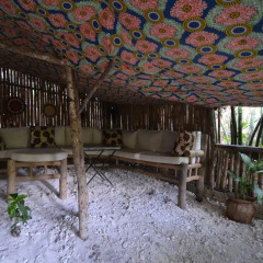Отель Great Huts 3* Бунгало с различными типами кроватей фото 19