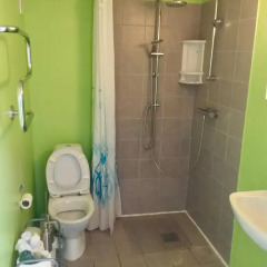 Отель Risskov Bellevue Guesthouse Дания, Орхус - отзывы, цены и фото номеров - забронировать отель Risskov Bellevue Guesthouse онлайн ванная