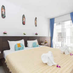 Отель Larn Park Resortel Улучшенный номер с двуспальной кроватью фото 6