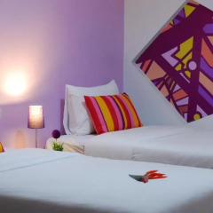 Отель 63 Bangkok Boutique Bed & Breakfast 2* Стандартный номер с двуспальной кроватью фото 2