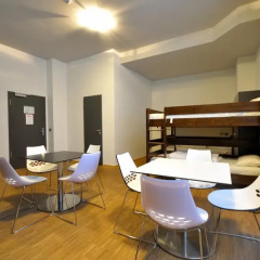 Five Elements Hostel Leipzig Кровать в общем номере с двухъярусной кроватью фото 2