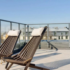 Апартаменты The APARTMENTS company - Majorstuen балкон