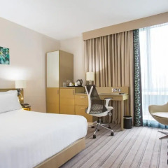 Отель Hilton Garden Inn Glasgow City Centre Великобритания, Глазго - отзывы, цены и фото номеров - забронировать отель Hilton Garden Inn Glasgow City Centre онлайн комната для гостей фото 7