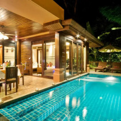 Отель Korsiri Villas 4* Вилла Премиум с различными типами кроватей фото 46