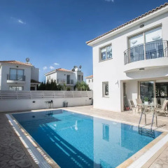 Отель Cyprus Villa Palm 17 Gold Протарас бассейн фото 3