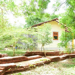 Отель Twin Blocks Nature Resort 2* Шале с различными типами кроватей фото 22