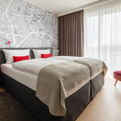 Отель IntercityHotel Braunschweig 4* Стандартный номер с различными типами кроватей фото 2