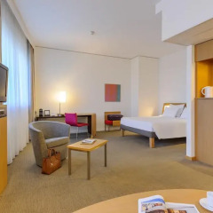 Отель Novotel München Airport 3* Представительский номер разные типы кроватей фото 9