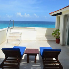 Отель Grand Park Royal Luxury Resort Cancun Caribe 4* Президентский люкс с различными типами кроватей фото 4