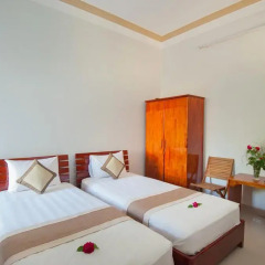 Отель Tra Que Flower Homestay Стандартный номер с двуспальной кроватью фото 9