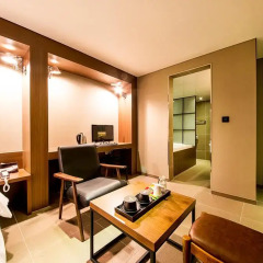 Seocho Cancun Hotel 2* Люкс с различными типами кроватей фото 8