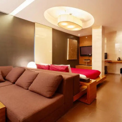 Tria Hotel 3* Представительский номер с различными типами кроватей фото 3