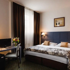 Central Hotel Prague 3* Улучшенный номер с различными типами кроватей фото 2