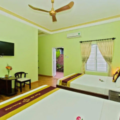 Отель Hoi An Life Homestay 2* Стандартный семейный номер с двуспальной кроватью фото 5