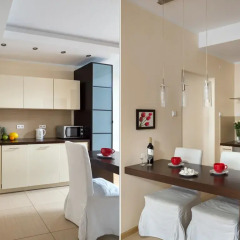 Апартаменты Chopin Apartments Platinum Towers Улучшенные апартаменты с различными типами кроватей